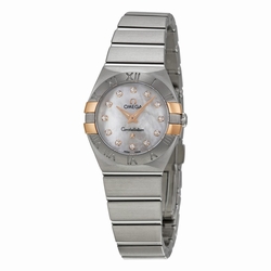 Omega 12320246055005 Constellation Ladies Quartz Stainless Steel