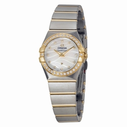 Omega 12325246055011 Constellation Ladies Quartz Stainless Steel