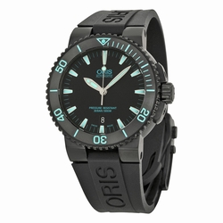 Oris 01 733 7653 4725RS Mens Automatic Black DLC-coated Stainless Steel