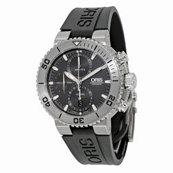 Oris 01 674 7655 7253-07 4 26 34TEB Aquis Mens Automatic Titanium