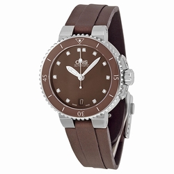Oris 01 733 7652 4192-07 5 18 12FC Aquis Ladies Automatic Stainless Steel