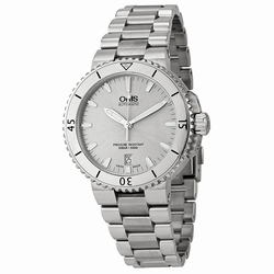 Oris 01 733 7676 4141-07 8 21 10P Aquis Mens Automatic Stainless Steel