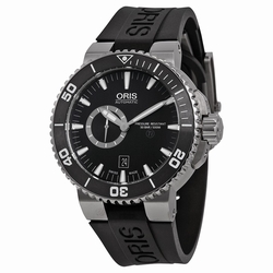 Oris 01 743 7664 7154-07 4 26 34TEB Aquis Mens Automatic Titanium