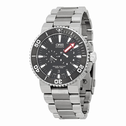 Oris 01 749 7677 7154-Set Aquis Mens Automatic Titanium