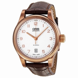 Oris 01 733 7594 4891 07 6 20 12 Classic Mens Automatic Stainless Steel