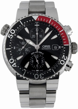 Oris 674-7542-7154MB Divers Mens Automatic Titanium