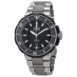 Oris 01 733 7682 7154-07 8 26 75PEB Pro Diver Mens Automatic Titanium