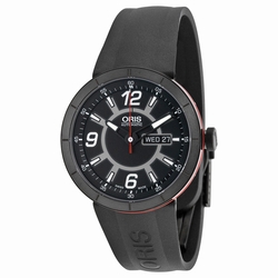 Oris 01 735 7651 4764 07 4 25 06B TT1 Mens Automatic Black DLC Stainless Steel