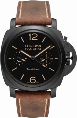 Panerai PAM00396 Luminor 1950 Mens Hand Wind Black Ceramic
