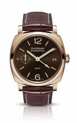 Panerai PAM00570 Mens Hand Wind 18 Carat Polished Red Gold