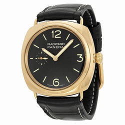 Panerai PAM00378 Radiomir Mens Hand Wind 18kt Rose Gold