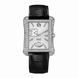 Piaget G0A33073 Mens Automatic 18K White Gold Case Set with Diamonds