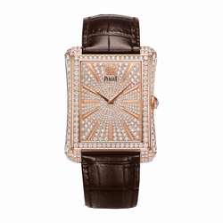 Piaget G0A33076 Mens Automatic 18K Rose Gold Case set with Diamonds