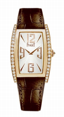 Piaget G0A35090 Ladies Quartz 18kt Rose Gold Case Set with Diamonds