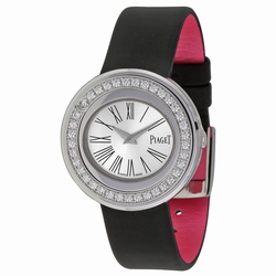 Piaget G0A36187 Ladies Quartz 18kt White Gold Rotating Upper Case