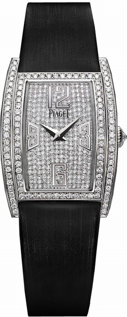 Piaget G0A37091 Ladies Quartz 18kt White Gold Set with 110 Diamonds (0.5 ct)