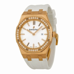 Audemars Piguet 67651OR.ZZ.D010CA.01 Royal Oak Ladies Quartz 18kt Rose Gold
