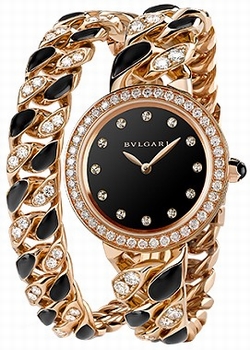 Bvlgari 102169 Ladies Quartz 18k Pink Gold