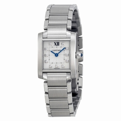 Cartier WE110006 Tank Ladies Quartz Stainless Steel