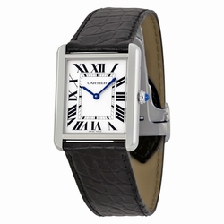 Cartier W5200003 Tank Mens Quartz Stainless Steel