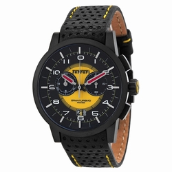 Ferrari FE-11-IPB-CP-YW Mens Quartz Black PVD Stainless Steel