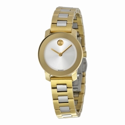 Movado 3600336 Bold Ladies Quartz Yellow Gold Ion-plated Stainless Steel