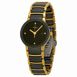 Rado R30930712 Centrix Ladies Quartz Gold-tone Stainless Steel