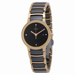 Rado R30555712 Centrix Ladies Quartz Rose Gold Ion-plated Stainless Stee