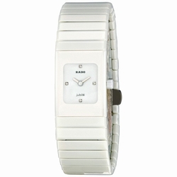 Rado R21712702 Ceramica Ladies Quartz White Ceramic