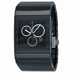 Rado R21714152 Ceramica Mens Quartz Black Ceramic