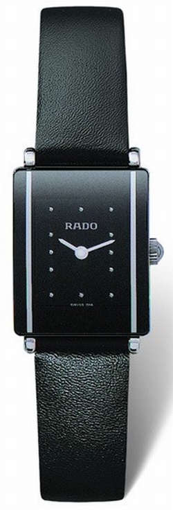 Rado DO-R20488165 Ladies Quartz Black Ceramic