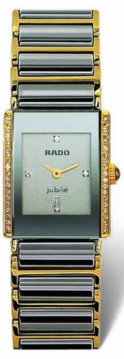 Rado R20338752 Integral Unisex Quartz Platinum-tone Ceramic