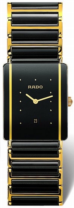 Rado R20381162 Integral Unisex Quartz Black Ceramic