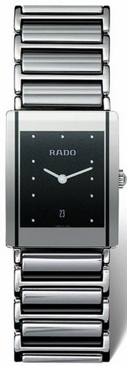 Rado R20486172 Integral Unisex Quartz Platinum-tone Ceramic