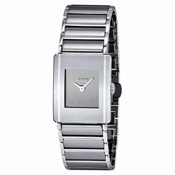 Rado R20664152 Integral Mens Quartz Scratch-proof Platinum-tone ceramic