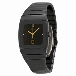 Rado R31724712 Jubile Mens Quartz Black Hi-tech Ceramic