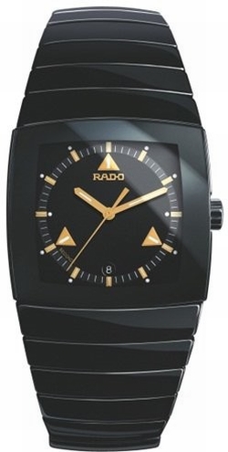 Rado R13723172 Mens Quartz Black Ceramic