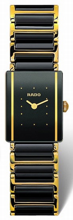 Rado R20383162 Ladies Quartz Black Ceramic