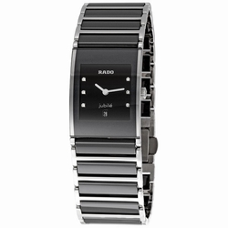 Rado R20785752 Ladies Quartz Black Ceramic