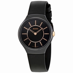 Rado R27742709 Ladies Quartz Black Ceramic