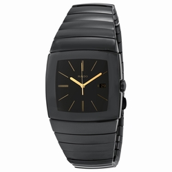 Rado R13723192 Sintra Mens Quartz Black Ceramic