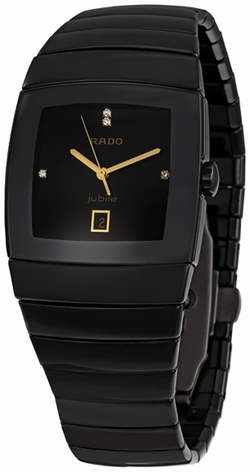Rado R13724712 Sintra Mens Quartz Black Ceramic