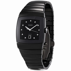 Rado R13724752 Sintra Mens Quartz Black Ceramic