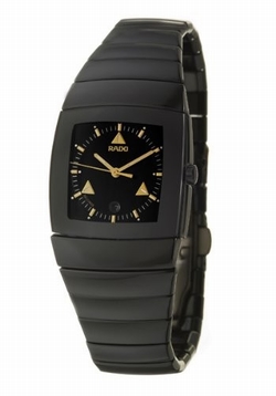 Rado R13725172 Sintra Ladies Quartz Black Ceramic