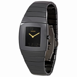 Rado R13769152 Sintra Mens Quartz Black Ceramic