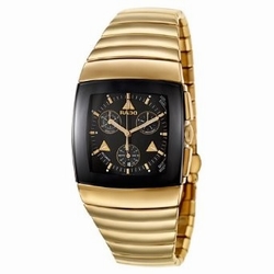 Rado R13872182 Sintra Mens Quartz Yellow Gold-plated Ceramos