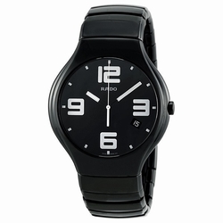 Rado R27653202 TRUE Mens Quartz Black Ceramic