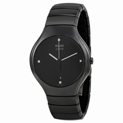 Rado R27653742 TRUE Mens Quartz Black Ceramic