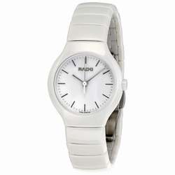 Rado R27696022 TRUE Ladies Quartz White Ceramic
