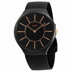 Rado R27741709 TRUE Mens Quartz Black Ceramic